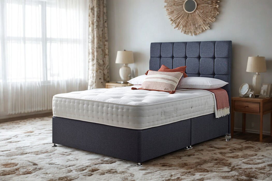 Cube Divan Bed Storage | Non Storage-4