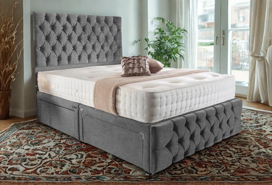 Chesterfield Divan Bed Storage | Non Storage-8