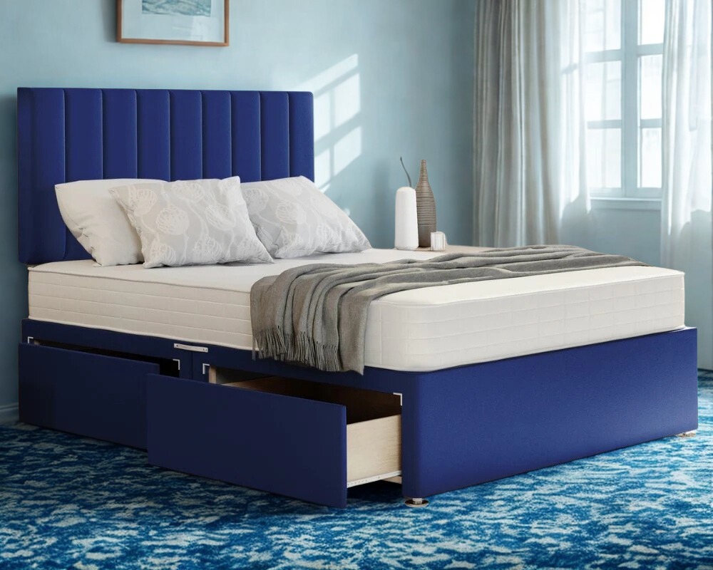 Prague Divan Bed Storage | Non Storage-4