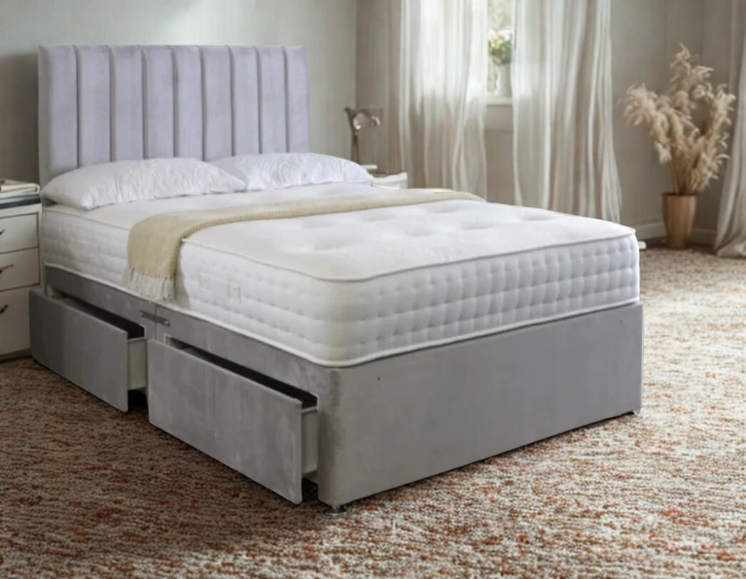 Prague Divan Bed Storage | Non Storage-5