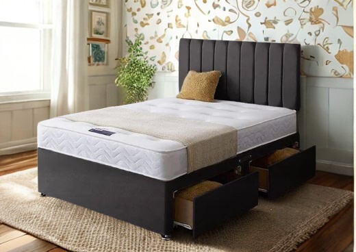 Prague Divan Bed Storage | Non Storage-7