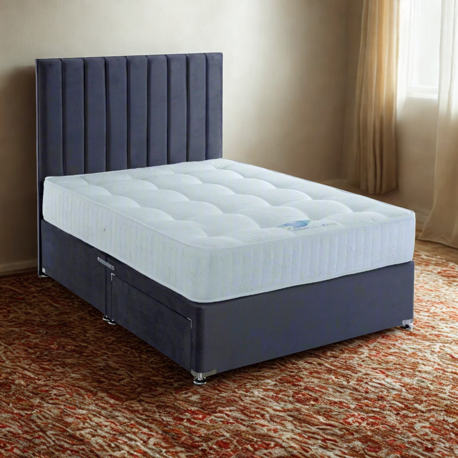 Prague Divan Bed Storage | Non Storage-8