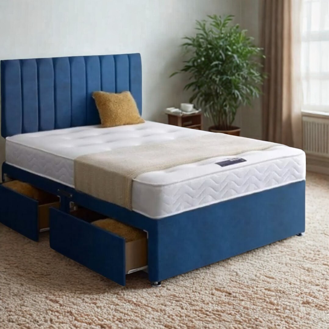Prague Divan Bed Storage | Non Storage-9