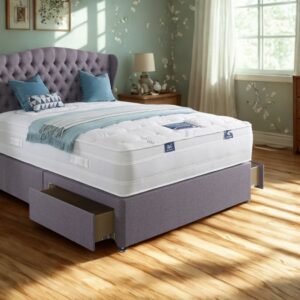 Chesterfield Wing Divan | Storage Bed | WB-1