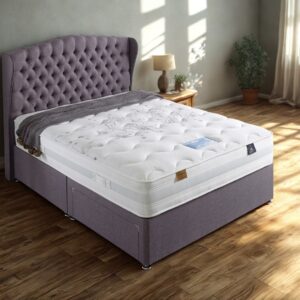 Chesterfield Wing Divan | Storage Bed | WB-6