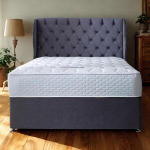Chesterfield Wing Divan | Storage Bed | WB-7