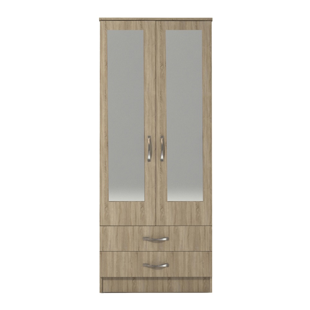 OAK 2 3 4 and 6 Door Wardrobe WD-9 - Image 2