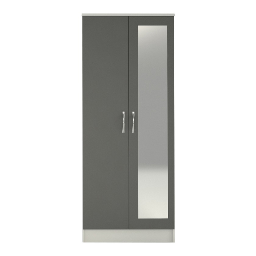 Grey 2 3 4 and 6 Door Wardrobe WD-6 - Image 4