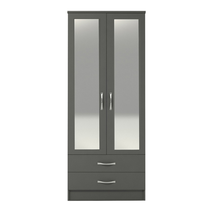 Grey 2 3 4 and 6 Door Wardrobe WD-6 - Image 6