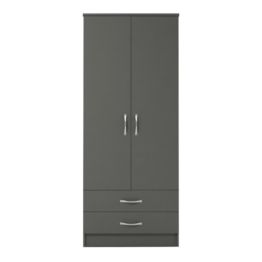 Grey 2 3 4 and 6 Door Wardrobe WD-6 - Image 2