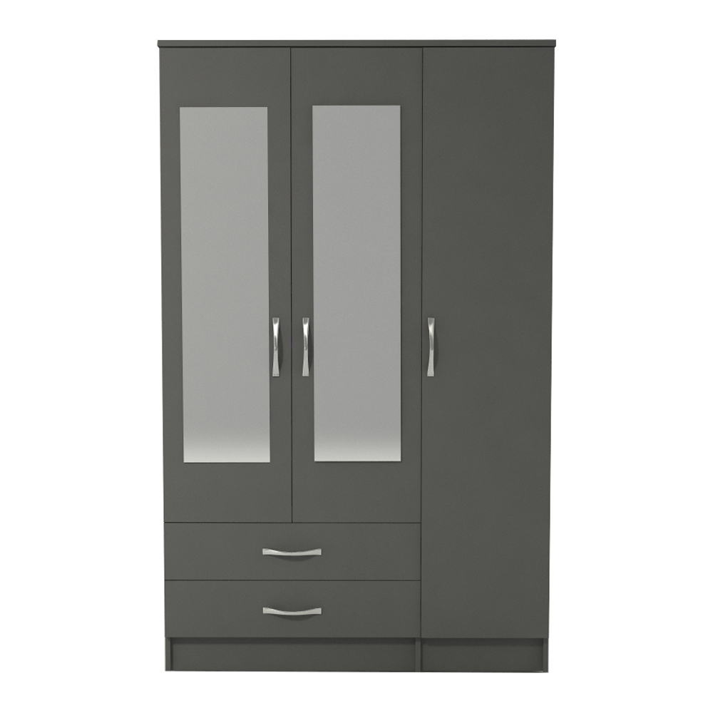 Grey 2 3 4 and 6 Door Wardrobe WD-6 - Image 8