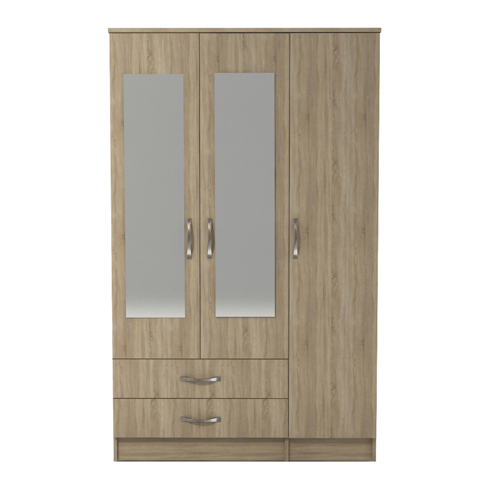 OAK 2 3 4 and 6 Door Wardrobe WD-9 - Image 8
