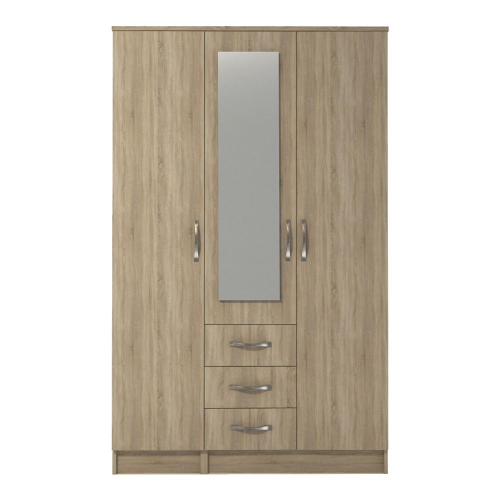 OAK 2 3 4 and 6 Door Wardrobe WD-9 - Image 7