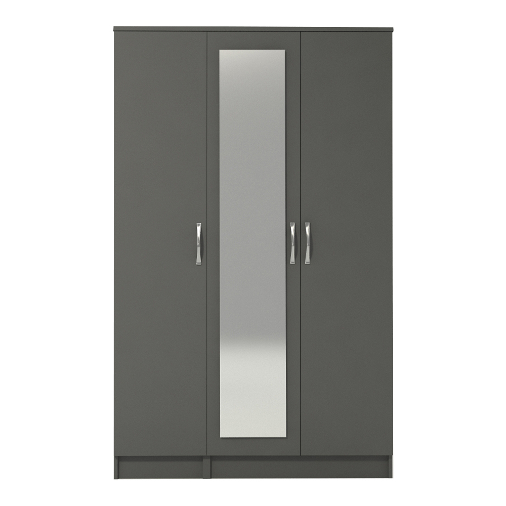 Grey 2 3 4 and 6 Door Wardrobe WD-6 - Image 7