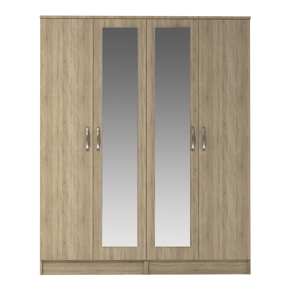 OAK 2 3 4 and 6 Door Wardrobe WD-9 - Image 12