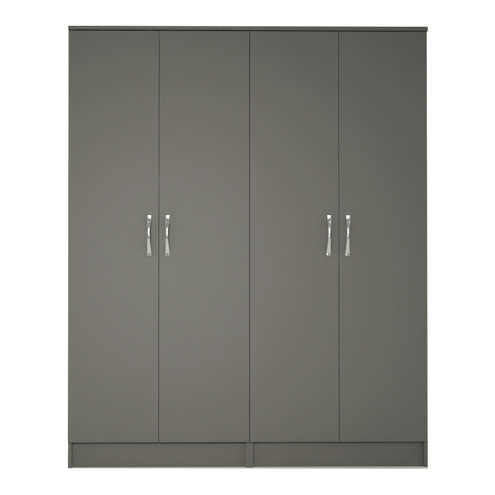 Grey 2 3 4 and 6 Door Wardrobe WD-6 - Image 11